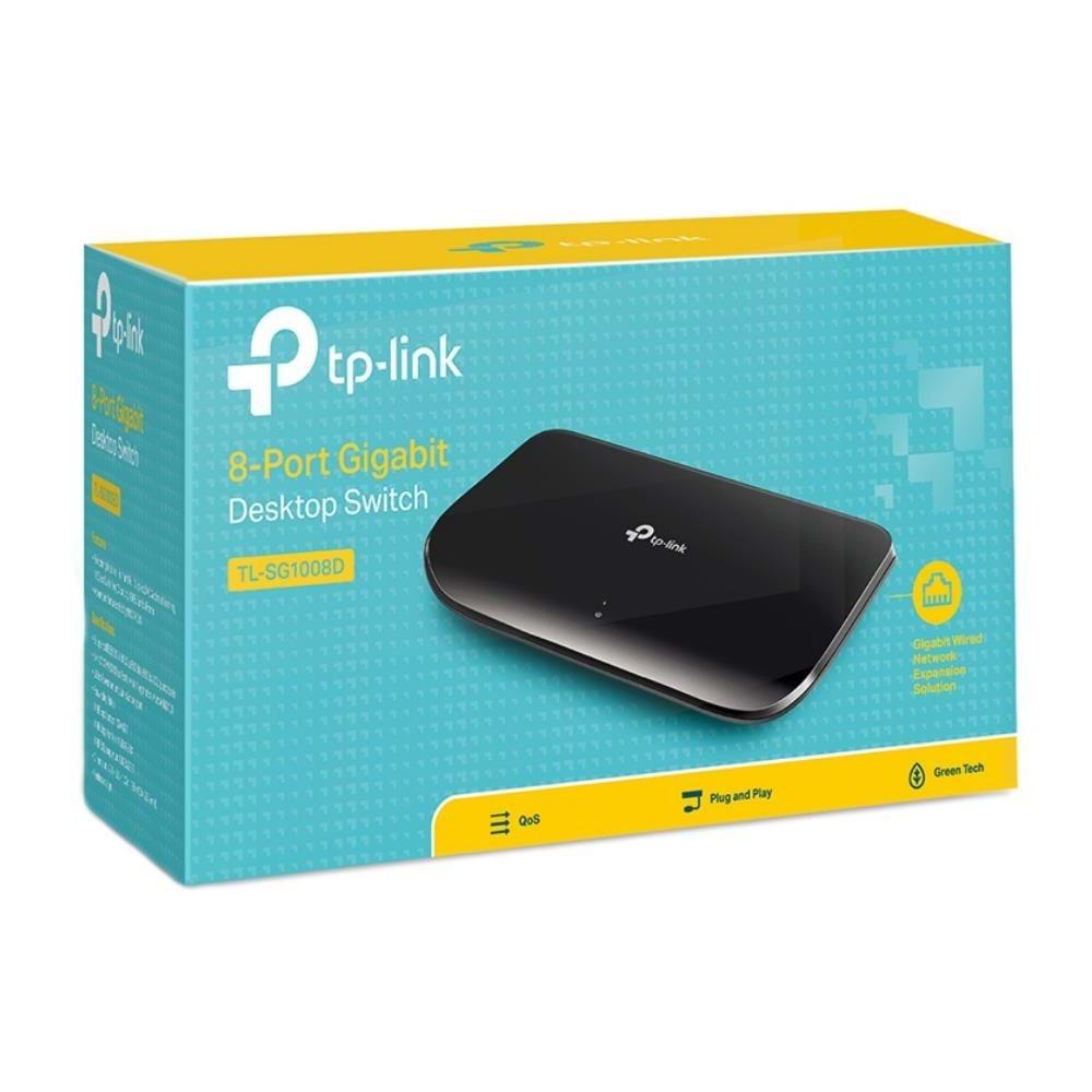 TP-LINK 8 PORT GIGABIT SWITCH TL-SG1008D