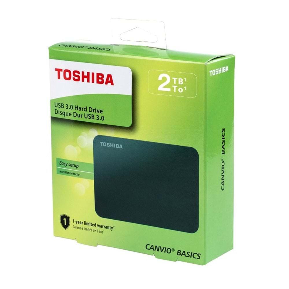 TOSHIBA 2TB USB 3.0 CANVIO EXTERNAL HDD