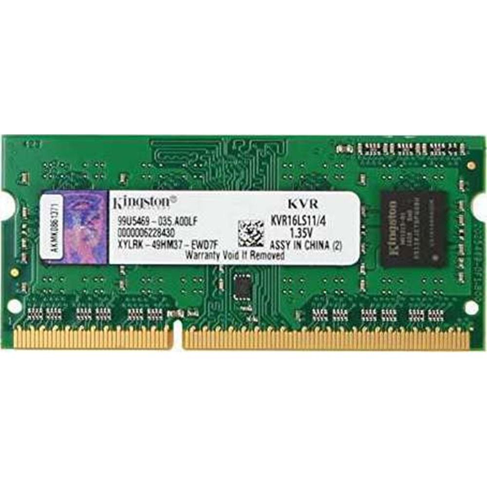 Kingston NTB 4GB 1600MHz DDR3L 1.35v KVR16LS11/4