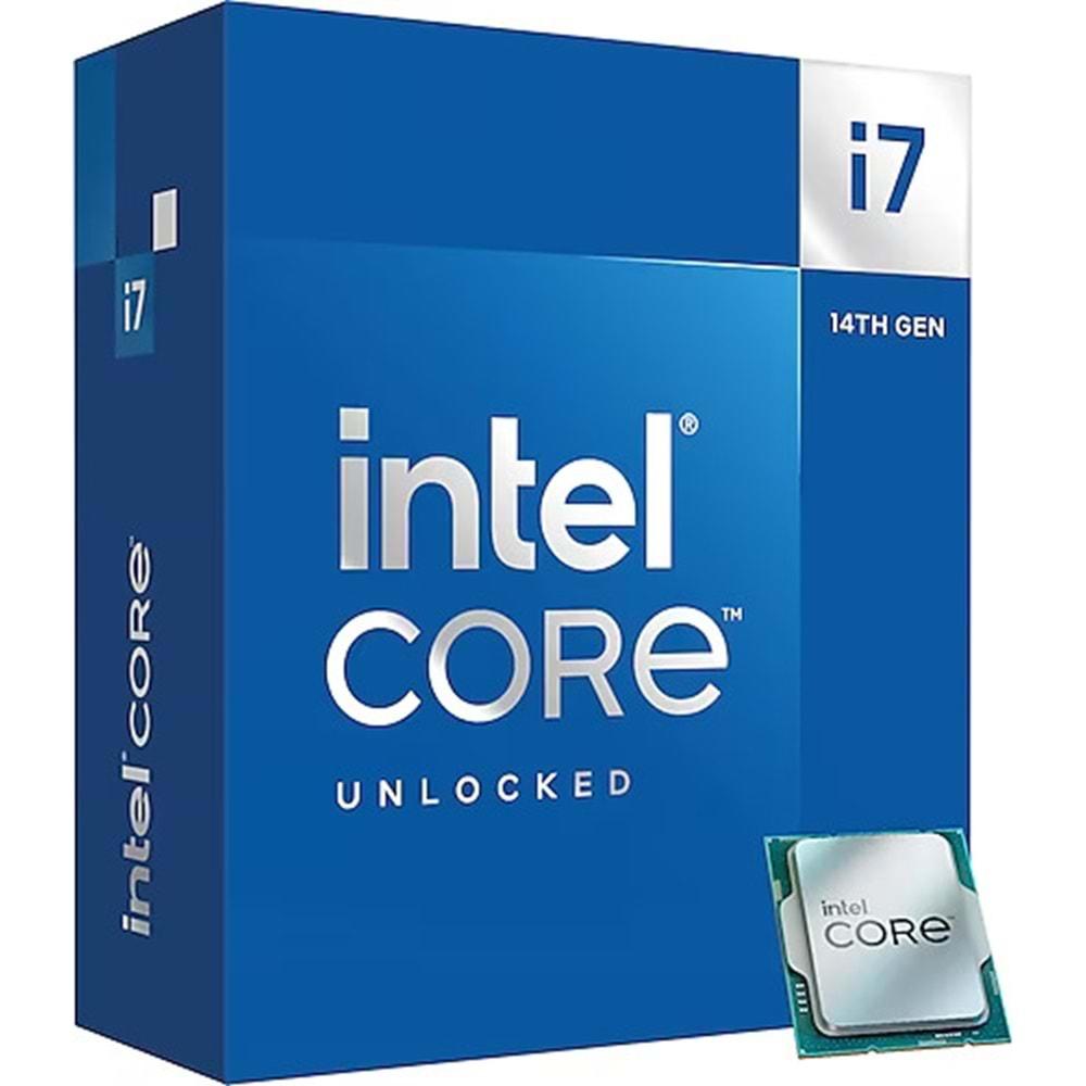INTEL CORE i7-14700K 3.40GHZ 28MB 1700P 14.NESİL FANSIZ TRAY