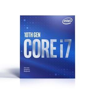 Intel i7-10700F 2.9 GHz 4.8 GHz 16MB LGA1200P TrayVGA'sız,Fansız, 65W,