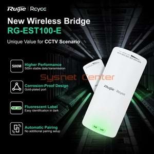 REYEE RG-EST100-E 2.4Ghz Dış Ortam Access Point 500 Mt.