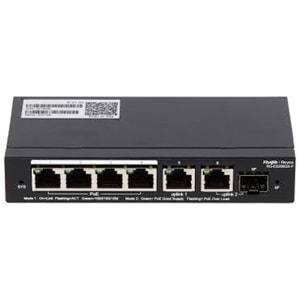 REYEE RG-ES206GS-P 4PORT POE + CLOUD MANAGEMENT 54W SWITCH