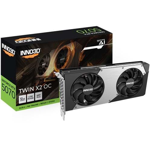 Inno3D RTX5070 Twin x2 OC 12GB 192Bit GDDR7