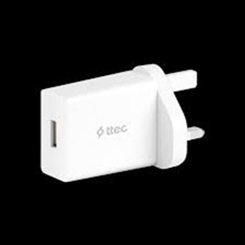 TTEC SMART CHARGER PRO USB-A TRAVER CHARGER UK TİP 2SCS20B-UK