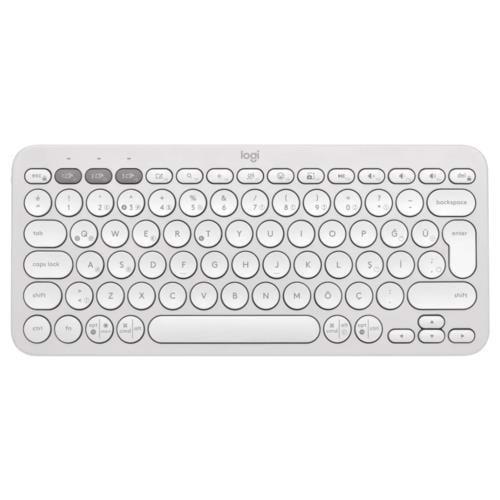 Logitech K380S Pebble Keys 2 Bluetooth Klavye Beyaz 920-011860